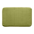 thumbnail image 1 of Kitchen Floor Mat 19.68 in x 31.49 in Thickened Fleece with Foam Backing Non-Slip Solid Color for Bathroom Entrance, 1 of 6
