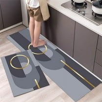 Kitchen Floor Mat Anti Slip Bedroom Living Room Bedside Area Rug Hallway Soft Washable Carpet Bathroom Entrance Doormat