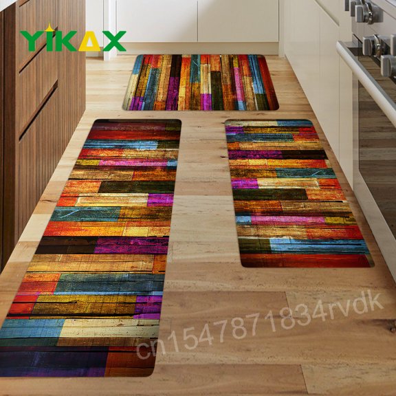 Kitchen Floor Mat Bedroom Living Room Long Bedside Area Rug Hallway Soft Washable Carpet Anti slip Bathroom Entrance Doormat