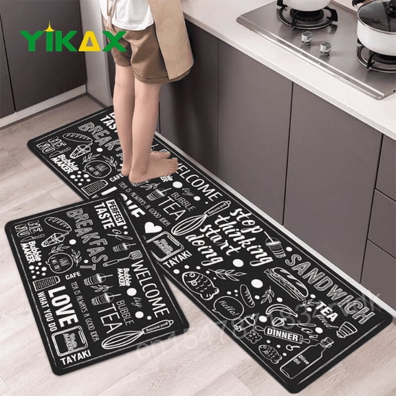 Kitchen Floor Mat Bedroom Living Room Long Bedside Area Rug Hallway Soft Washable Carpet Anti slip Bathroom Entrance Doormat