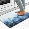 thumbnail image 1 of Kitchen Floor Mat Blue Gold Anti Fatigue Kitchen Rugs Non Skid Waterproof Kitchen Runner Rug Kitchen Rugs and Mats Memory Foam Kitchen Mats for Floor Laundry Office, 1 of 6