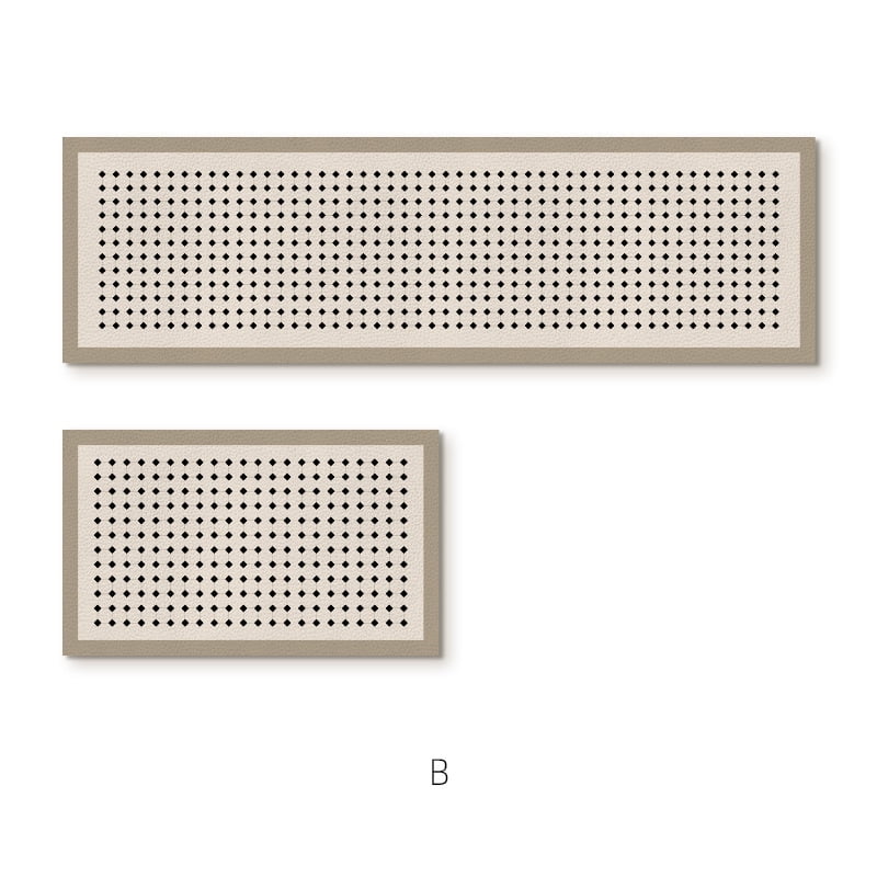 Kitchen Floor Mat Oilproof Waterproof Wipeable Wash Free Long Strip