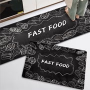 Kitchen Floor Mat Thick Cushioned Rug for Kitchen Non-Slip Moisture-Proof pad Waterproof Comfort Standing Mat
