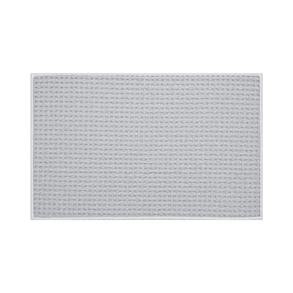 Kitchen Floor Mats 45 cm x 70 cm Non-slip Washable Water-absorbent Stain-resistant Cotton Doorway Mat for Home