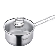 Kitchen Flower Master Stainless Steel Cookware, 3-Ply Impact Bonding Bottom Sauce Pot 16cm