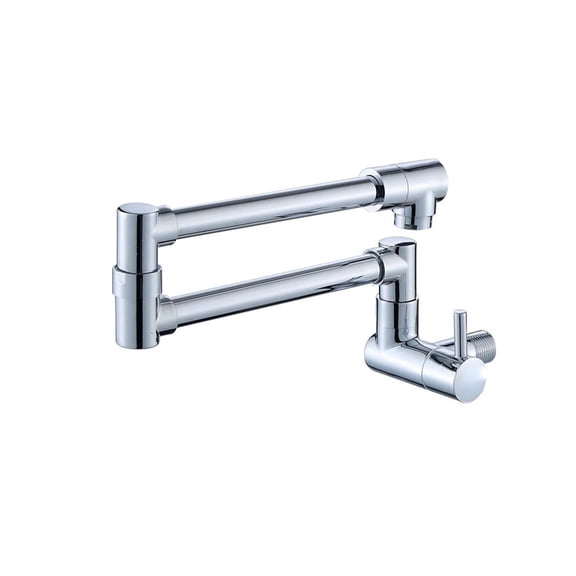 Kitchen Folding Extended Faucet Hot and Cold Laundry Sink Long Rotating Single Cold Universal Water Tap Kitchen Accessories
