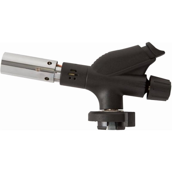 Kitchen Food Blow Torch Lighter Only- Culinary Torch with Safety Lock and Adjustable Flame for Desserts Creme Brulee BBQ and Baking Butane Gas Is Not Included
