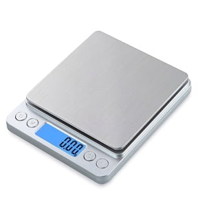 Asoricing Kitchen Food Scale, Digital Kitchen Scale with LCD Display, Weight Grams and Ounces for Baking Cooking and Meal Prep