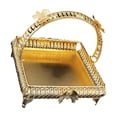 thumbnail image 1 of Kitchen Fruit Basket Metal Snacks Serving Tray Cookie Cakes Platter 5 Liter Easy To Clean For Entertaining Guests, 1 of 8