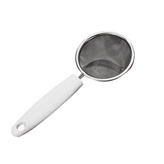 Kitchen Funnel, Ongmies Kitchen Spoon Stainless Steel Fine Mesh Food Strainer Spoon for Grease Foam, Funnel, 1X Kitchen Gadget Leak