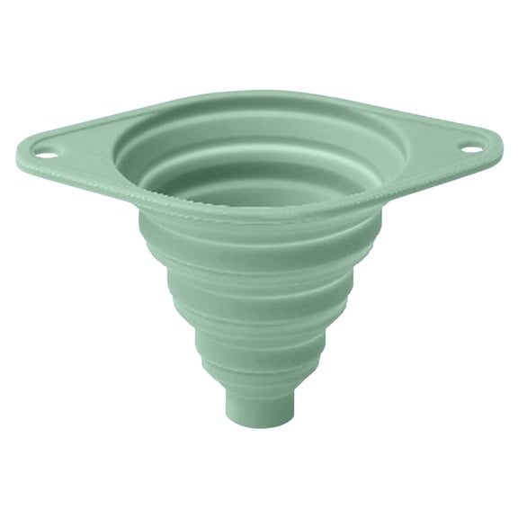 Kitchen Funnel Silicone Foldable Funnel for Filling Small Bottles Jars Liquid, Food Grade Collapsible Funnel Easy Clean Space Saving for Cooking Baking , A Food-Grade Silicone Collapsible Funnel