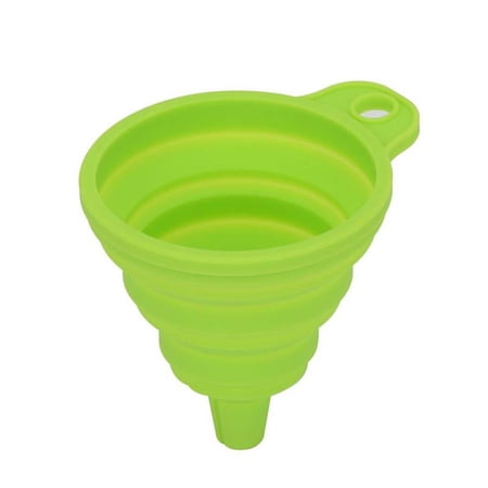 Kitchen Funnel Small for Protein Powder BPA-Free - green