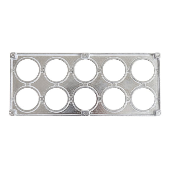 Kitchen Gadget Dumpling Pelmeni Press For Ravioli Making Mold Manual Dumplings Maker 10 Hole Ravioli Machine Form