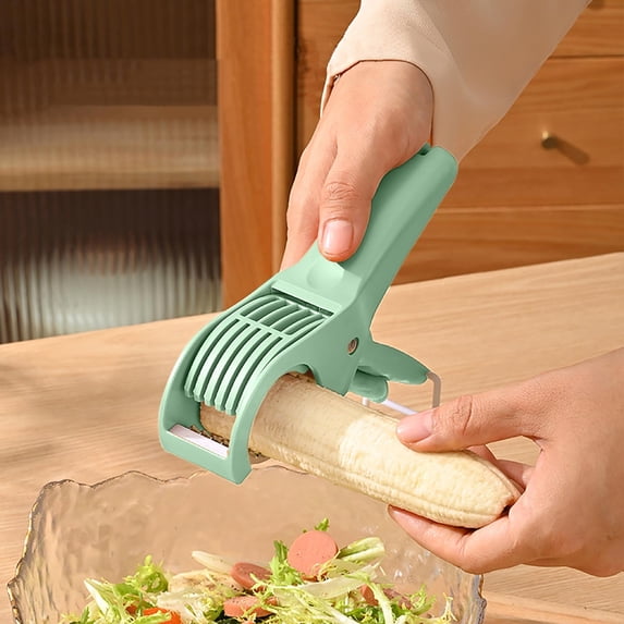 Ham Slicer Vegetable Cutter, Stainless Steel Manual Kitchen Press, Ergonomic Handle for Efficient Slicing, Easy Clean Dishwasher Safe Design, Topliu