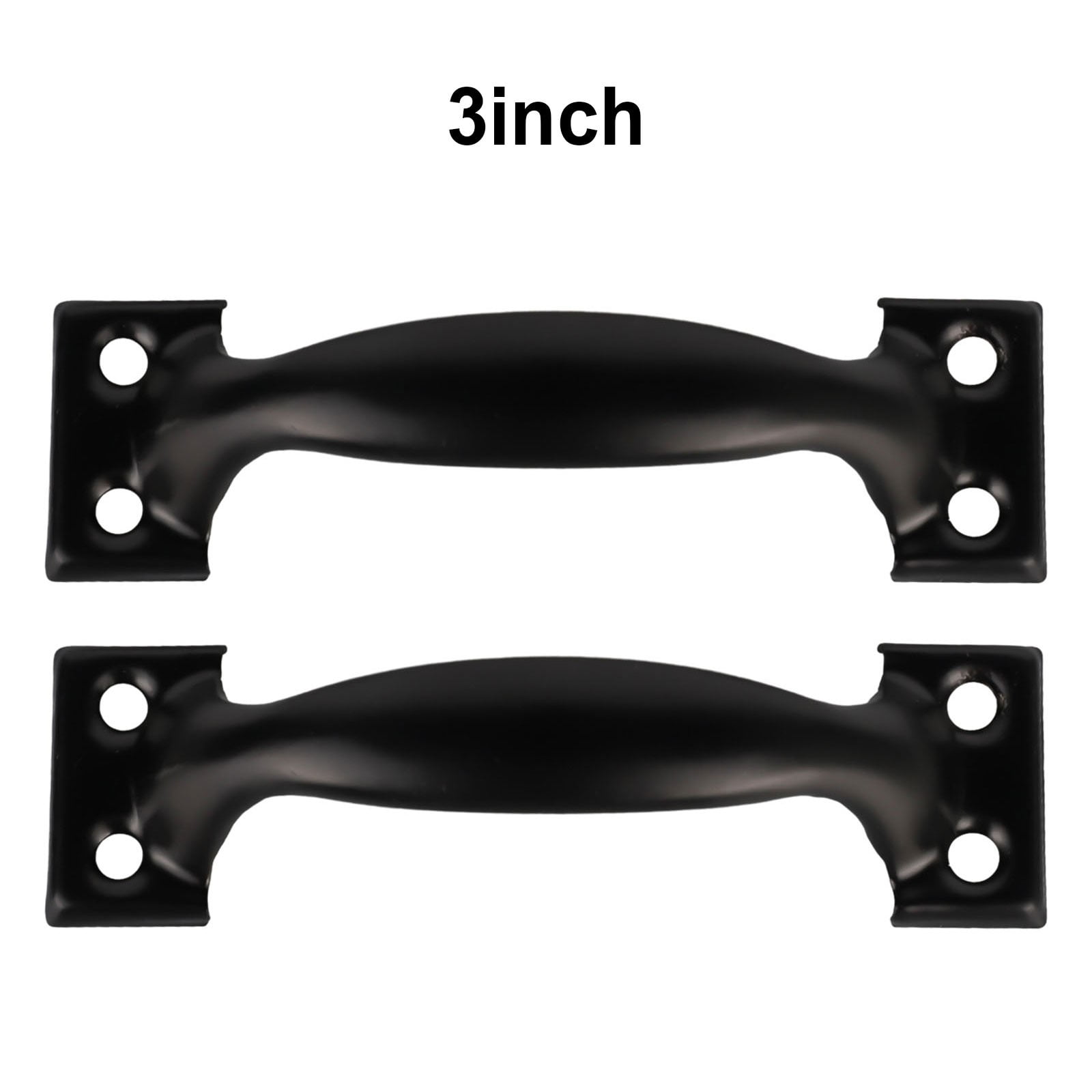 Kitchen Gadgets Home Essentials 2 Pieces Antique Cabinet Handles Black ...