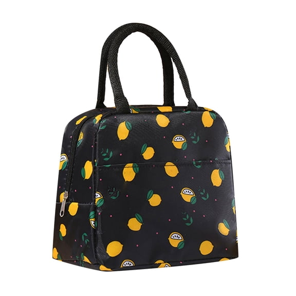 Kitchen Gadgets Lunch Bag Insulated Lunch Box Women'S Lunch Tote with Front Pocket Reusable Insulated Bag Women'S Lunch Box Men'S Work Picnic Oxford Cloth 9.45*5.91*0.79 Inch (Clearance)Lunch Bag