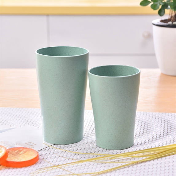 Kitchen Gadgets Space Saving Foldable BPA Free Healvian 4pcs Plastic Drinking Cups Stackable Water Tumblers For Water Cold Drinks And Hot Drinks Reusable Water Cups For Outdoor Picnic Camping