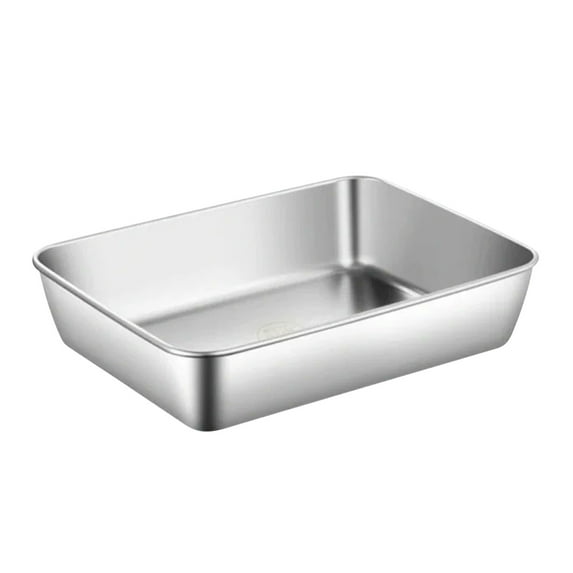 Tahtuvzn Kitchen Gadgets, Stainless Steel Food Preparation Box Refrigerator Preservation Box Sub Hot Pot Side Dish Box Rectangular Outdoor Cooking Picnic Box, Clearance Gifts for Mother