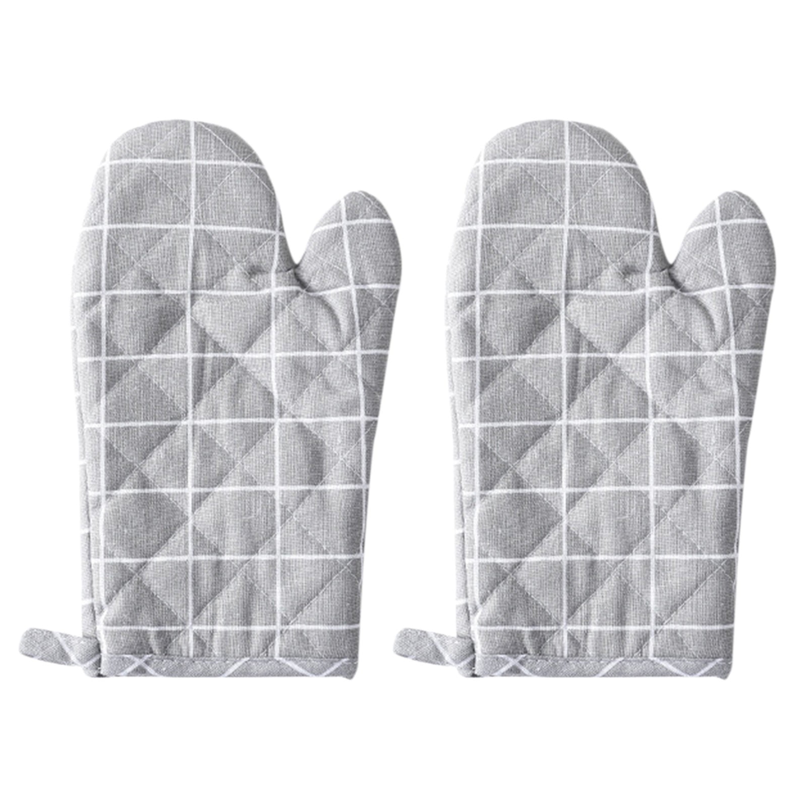 Kitchen Gadgets2Pc Oven Gloves Grill Gloves Slippery Cooking Gloves for
