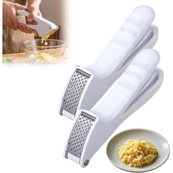 Kitchen Garlic Press,Rust Proof Garlic Crusher,Ergonomic Garlic Mincer for Home Cooking,Durable Garlic Chopper Garlic Presser Mincer for Professional Chefs.