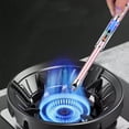 thumbnail image 1 of Kitchen Gas Stove Lighter Rechargeable USB Electronic Ignition Stick | Windproof Flameless Igniter Extended Handle | Battery Indicator, 10" Long, Versatile Grill Candle Accessory, 1 of 8