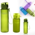 thumbnail image 1 of Kitchen Glass Portable Sports Hydration Bottle Fitness Water Bottle Large Capacity Lightweight Water Bottle With Comfortable Strap For Cycling Outdoor Sports,Green Kitchen Glass&Bottle, 1 of 9