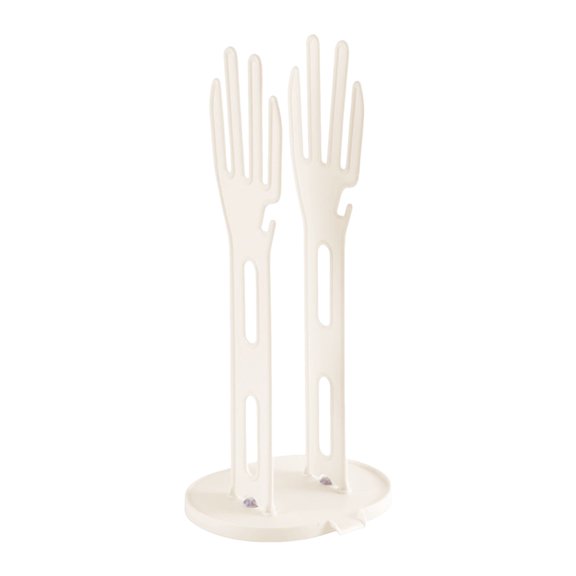 Kitchen Glove Drying Rack Holder with Tray Organizer for Dishwashing Gloves Storage and Control