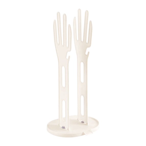 Kitchen Glove Holder Dish Drying Rack with Tray - Versatile Glove Organizer for Kitchen and Home
