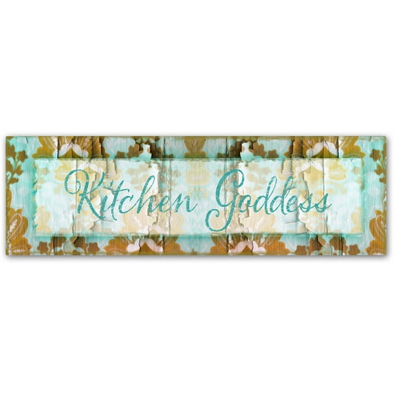 "Kitchen Goddess" Canvas Art by Color Bakery