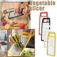 thumbnail image 1 of Kitchen Grater Basdi Stainless Steel Handheld Grater - Multi-Purpose Kitchen Planer for Cheese and Garlic | Compact, Easy Grip, Dishwasher Safe for Efficient Food Prep, Multi Purpose Planer, Black, 1 of 2