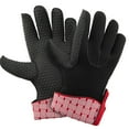 thumbnail image 1 of Kitchen Grips 2 Piece 5 Finger Chef's Glove Set, Cherry, Large, 1 of 1