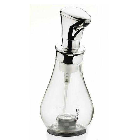 Kitchen Grips Inc Cuisipro 13 Ounce Foam Pump Soap Dispenser, Silver