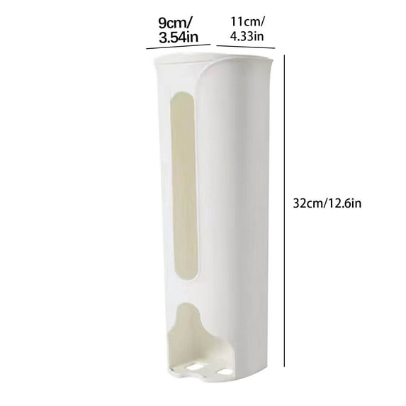 Kitchen Grocery Plastic Bag Holder and Dispenser,Easy Wall Mount Bag Saver,Kitchen Organization Holder Grocery Bags Sink Cabinet Mount