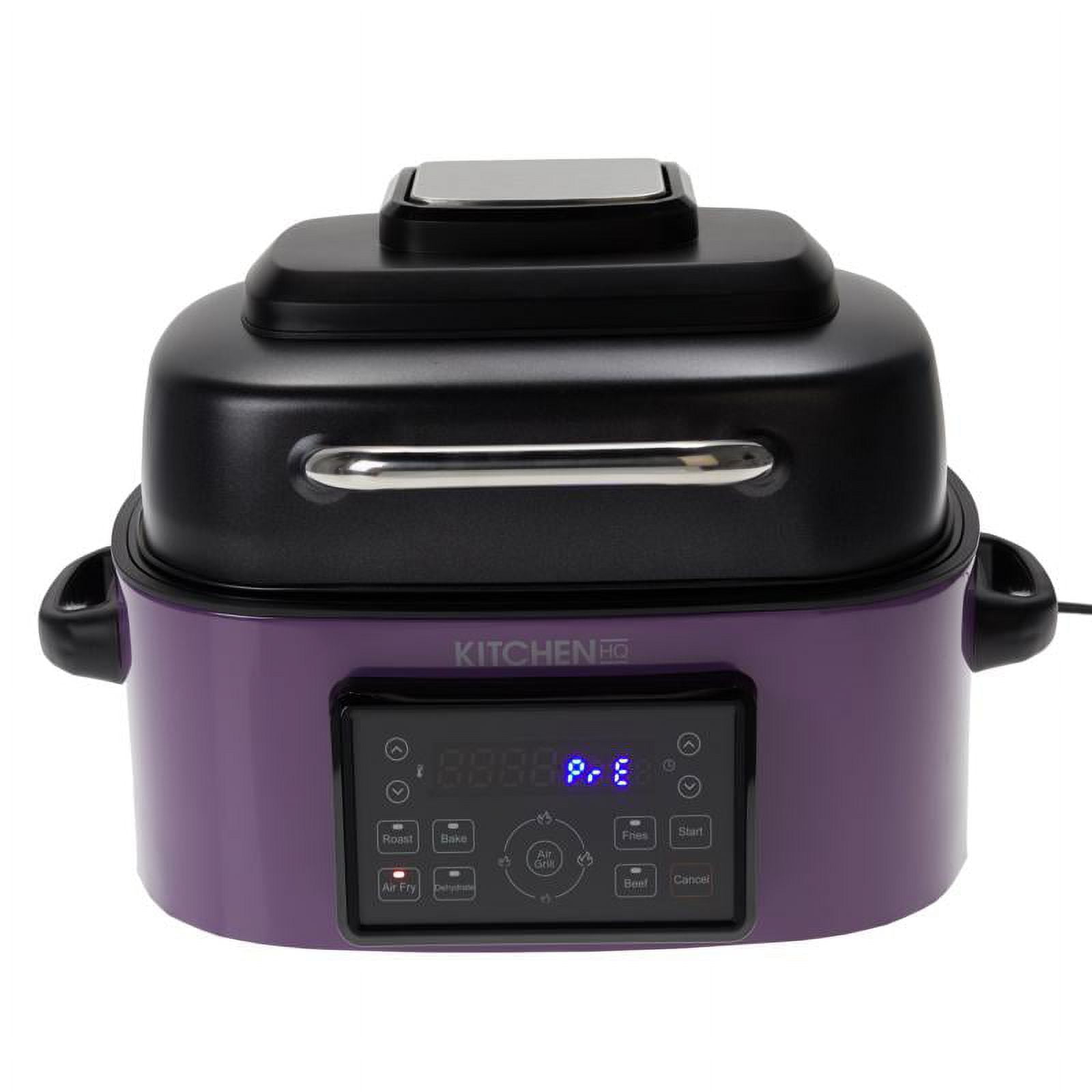 Kitchen HQ 7in1 Air Fryer Grill with Accessories Open Box