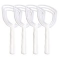 thumbnail image 1 of Kitchen Handheld Meat Scraper - Bone Dust Remover 4Pcs Plastic Meat Scraper White Bone Scraper Manual Scales Remover Handhold Bone Scraper for Kitchen（4-Piece Kitchen Handheld Meat Scraper), 1 of 9