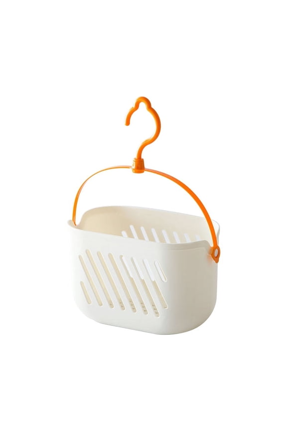 Kitchen Hanging Basket with Rope Hook Storage Ginger Garlic Storage Basket Miscellaneous Items Hanging Bucket Can Be Hung Shelf Big Explosive Storage Basket Blue