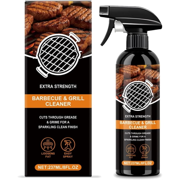 Kitchen Heavy Oil Cleaner Spray 237ml for Ovens Countertops Stovetop(1PCS)