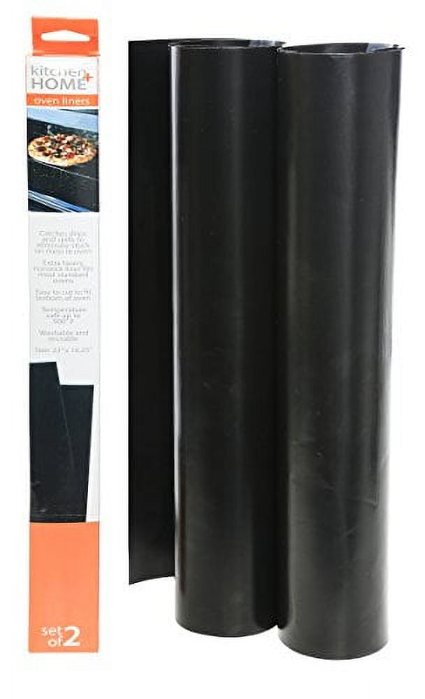 TOOLSSIDE 100% Non-Stick Toaster Oven Liner 2 PACK - 11 X 9 Oven Liners  For