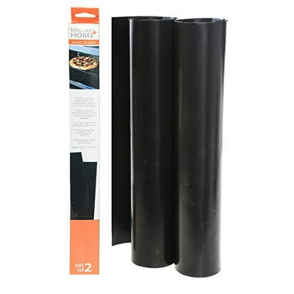 Kitchen + Home Oven Liner  Set of 2 Large Heavy Duty Non-Stick Reusable BPA Free Oven Mat