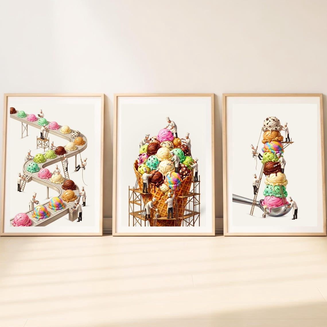 Kitchen Posters Set Kitchen Ice Whimsical Gallery Quirky Whimsical Kitchen Decplayroom ...