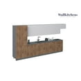 thumbnail image 1 of Kitchen Imperial Collection Natural Teak & White Gloss Color Base Size 15Ft Wide, 1 of 5