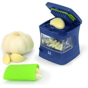 Kitchen Innovations Garlic-A-Peel - Blue - Mini Garlic Chop