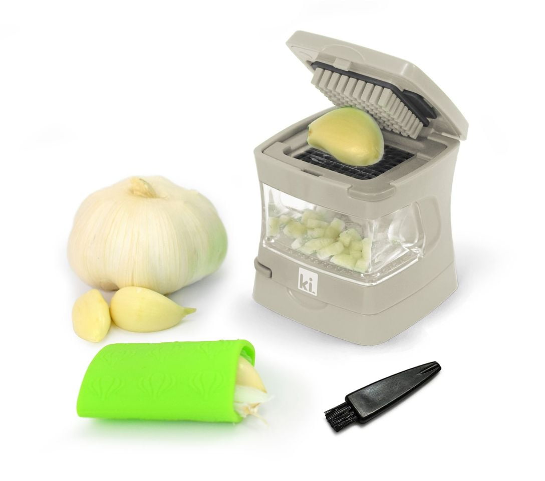 Kitchen Innovations Garlic-A-Peel - Cream - Mini Garlic Chop