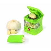 Kitchen Innovations Garlic-A-Peel Garlic Press, Crusher, Mincer, and Storage Container