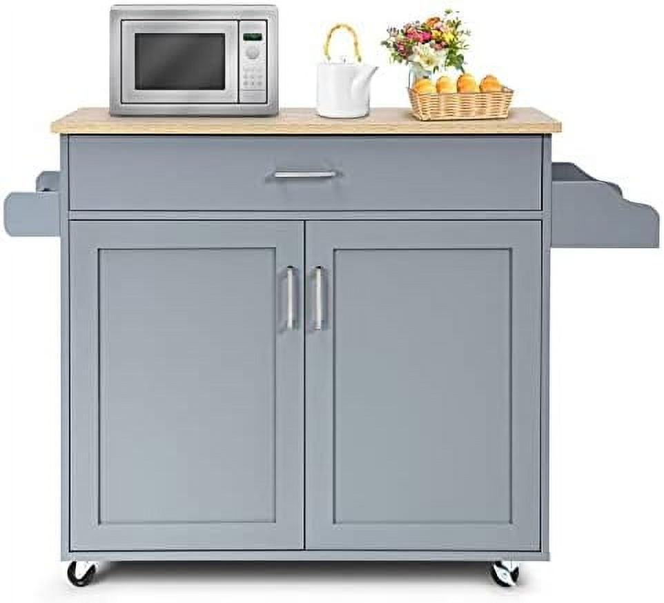 Kitchen Island Rolling Cart on Wheels Kitchen Cart Trolley with