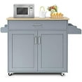 Kitchen Island Rolling Cart on Wheels Kitchen Cart Trolley with