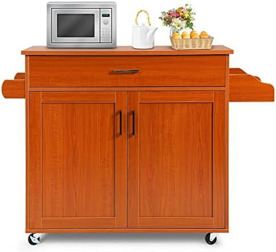 Kitchen Island Rolling Cart on Wheels Kitchen Cart Trolley with