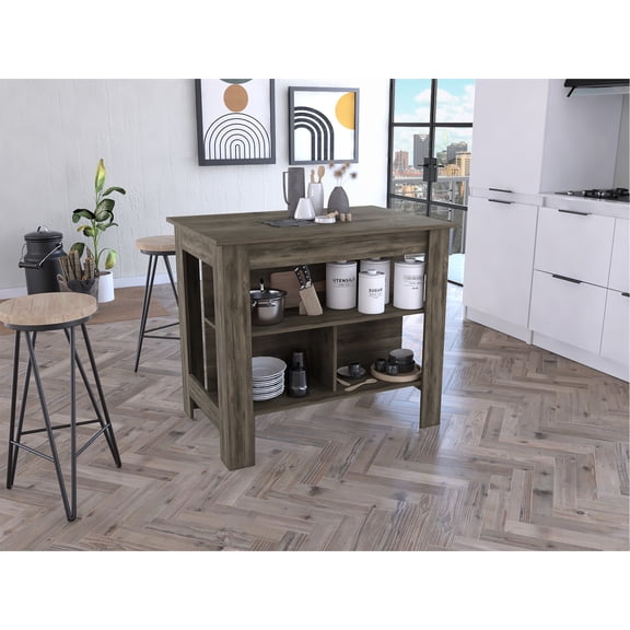 Kitchen Island with 30" Leg Clearance - Create a Comfortable Meal - Prepping Environment