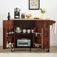thumbnail image 1 of Kitchen Island with Multipurpose Usage - Can Be Used as Bar Cart or Coffee Station, 1 of 6