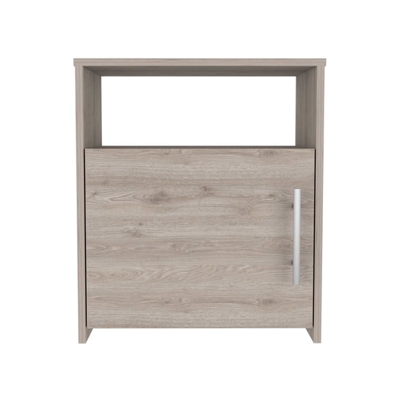 Kitchen Islands, Bristol Nightstand, One Cabinet, Top surface, Beige Kitchen Carts,Engineered Wood Wooden Kitchen Islands, Furniture Dining Furniture Kitchen Islands & Carts Bristol Nightstand, One C